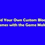 Build Your Own Custom Blooket Games with the Game Maker